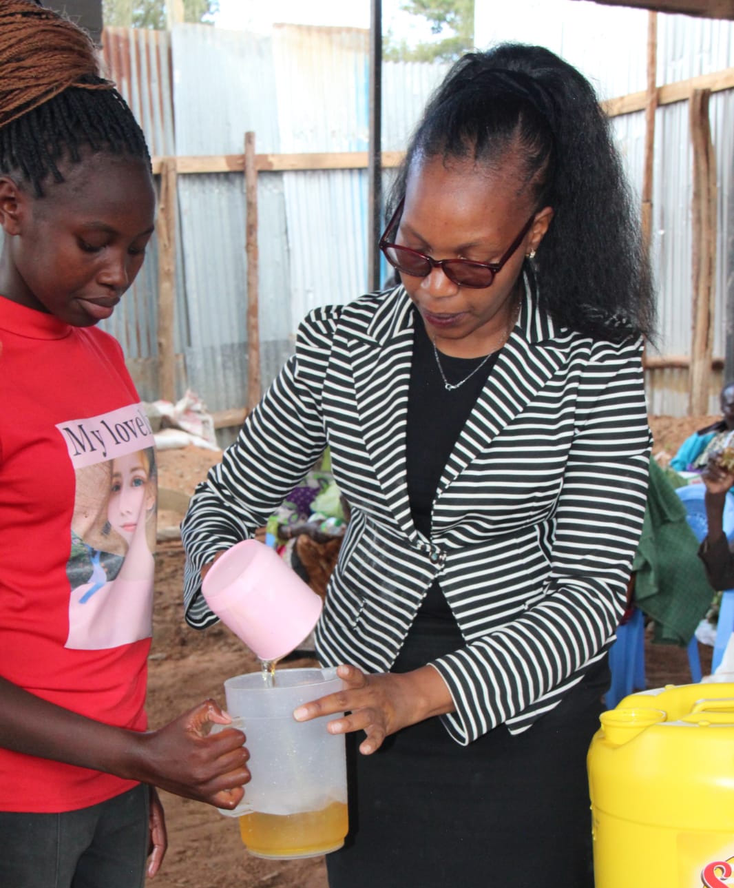 Elderly woman in Samburu community